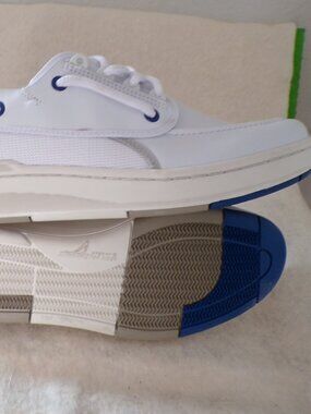 NEW Sperry Top Sider Boat Shoes US12 White STS25901 SIZE 12